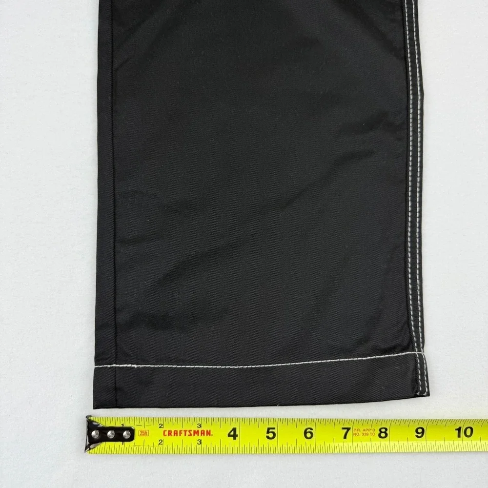 True Religion Men's Straight Leg Outline Jet Black Cargo Pants 32x32 NWT $159.00